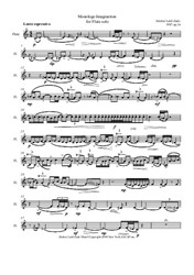Monologe-Imagination for Flute solo